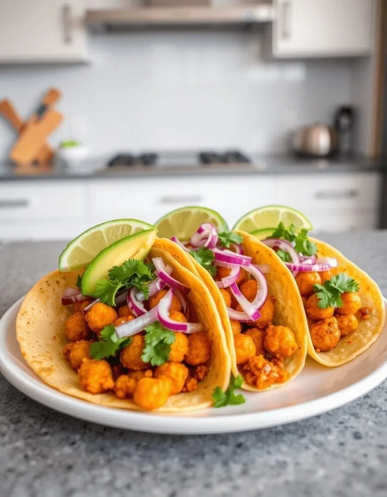 Spicy Chickpea Tacos