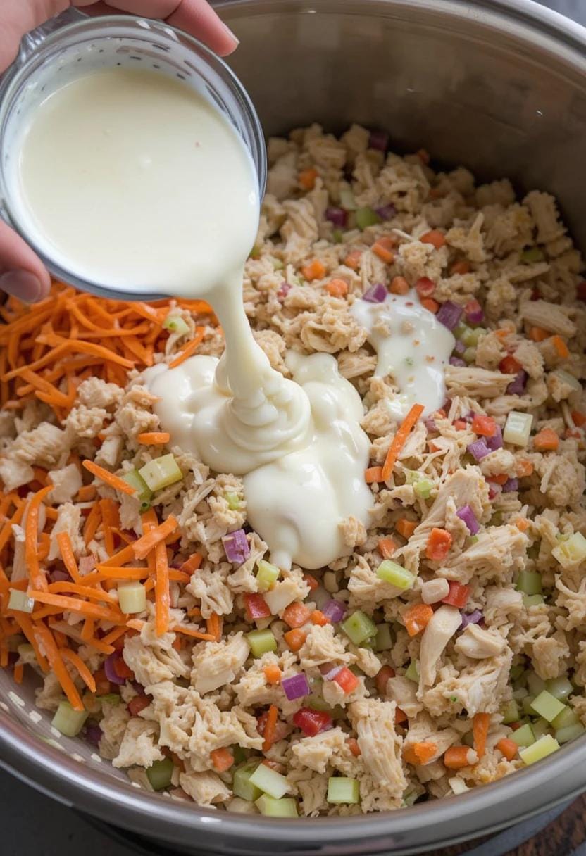 Chicken Carrot Salad Recipe Ready in just minutes