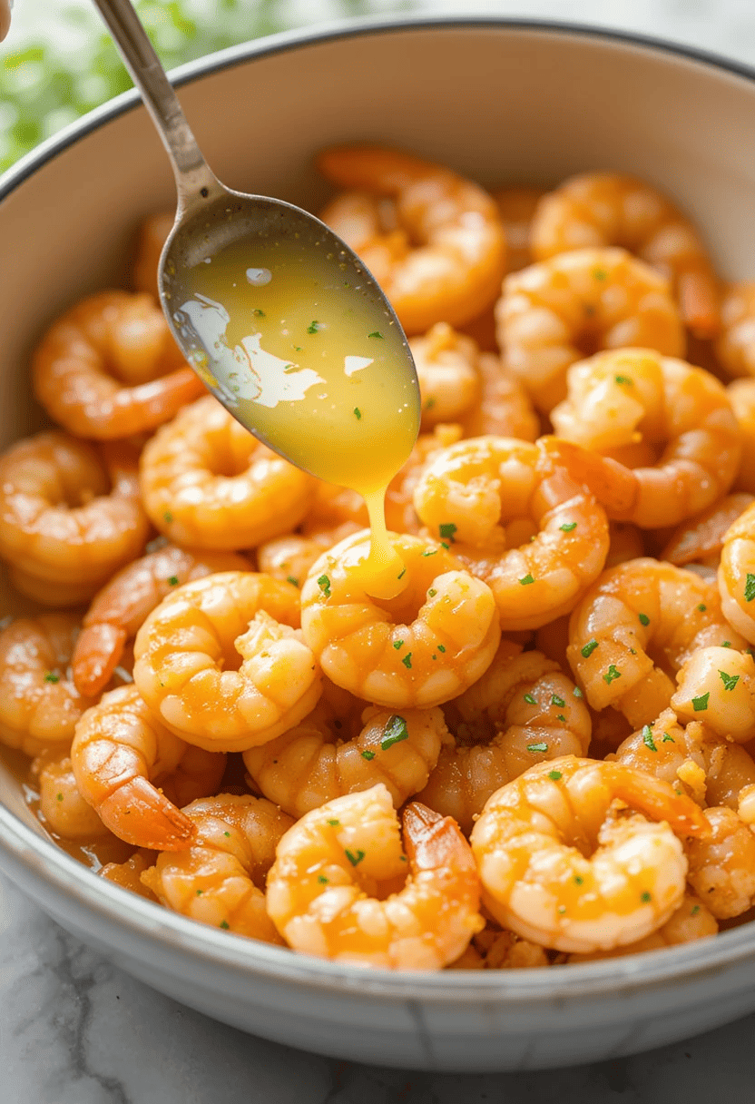 Air Fryer Garlic Butter Shrimp