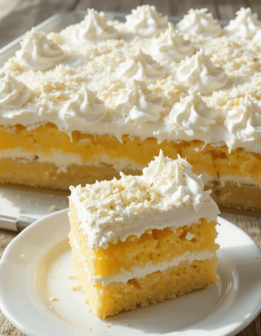 Hawaiian Pineapple Cake