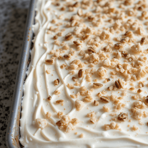 Italian Cream Sheet Cake