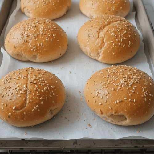 sourdough hamburger buns