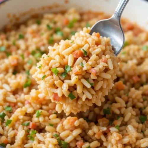 Easy Rotel Mexican Rice changes that fast