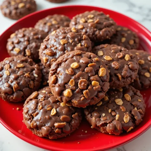 No Bake Peanut Butter Cookies