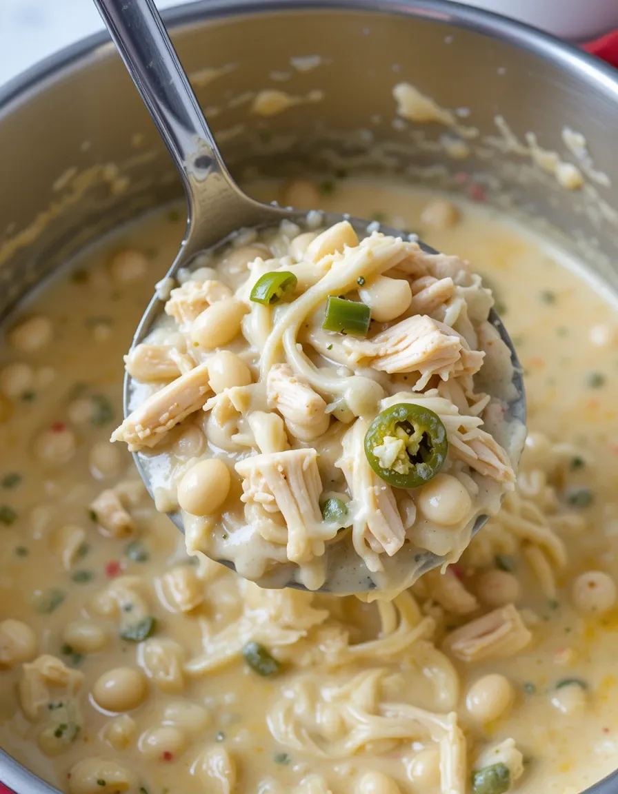 Creamy White Chicken Chili A High Protein Dinner Must Try