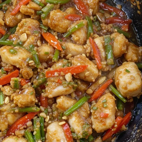 Homemade Kung Pao Chicken