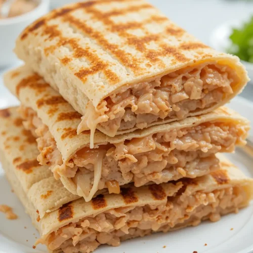 Quick Tuna Melt Wrap