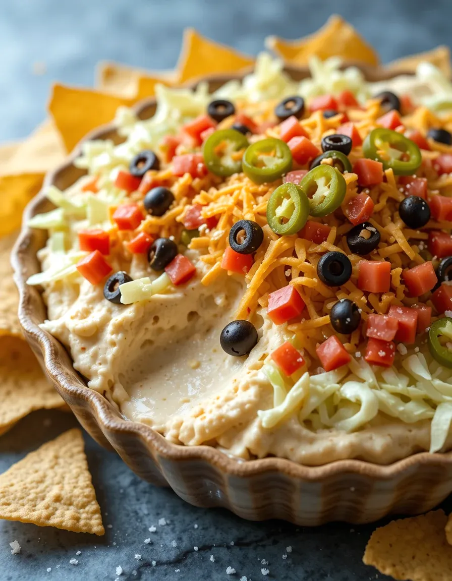 The Best Taco Dip Recipe – Creamy, Flavorful & Easy