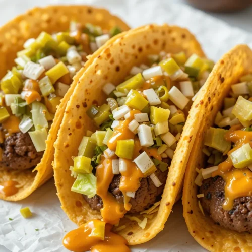 The Secret to Crispy, Juicy Smash Burger Tacos at Home