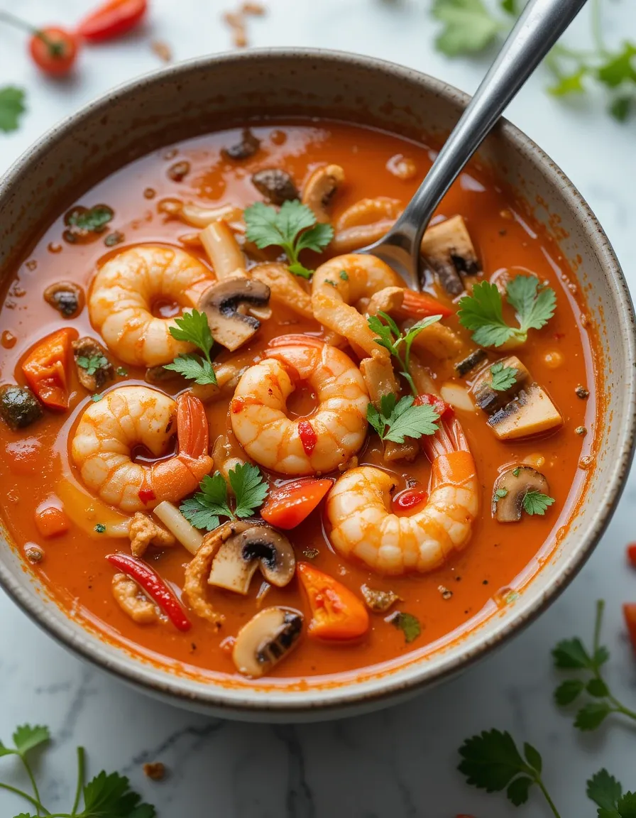 This guide makes it simple to cook the perfect tom yum soup recipe Thai with fresh herbs and bold ingredients