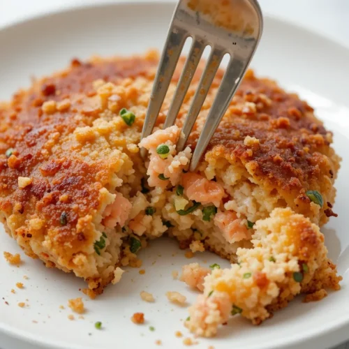 canned salmon patties are crispy, healthy, and perfect for busy nights