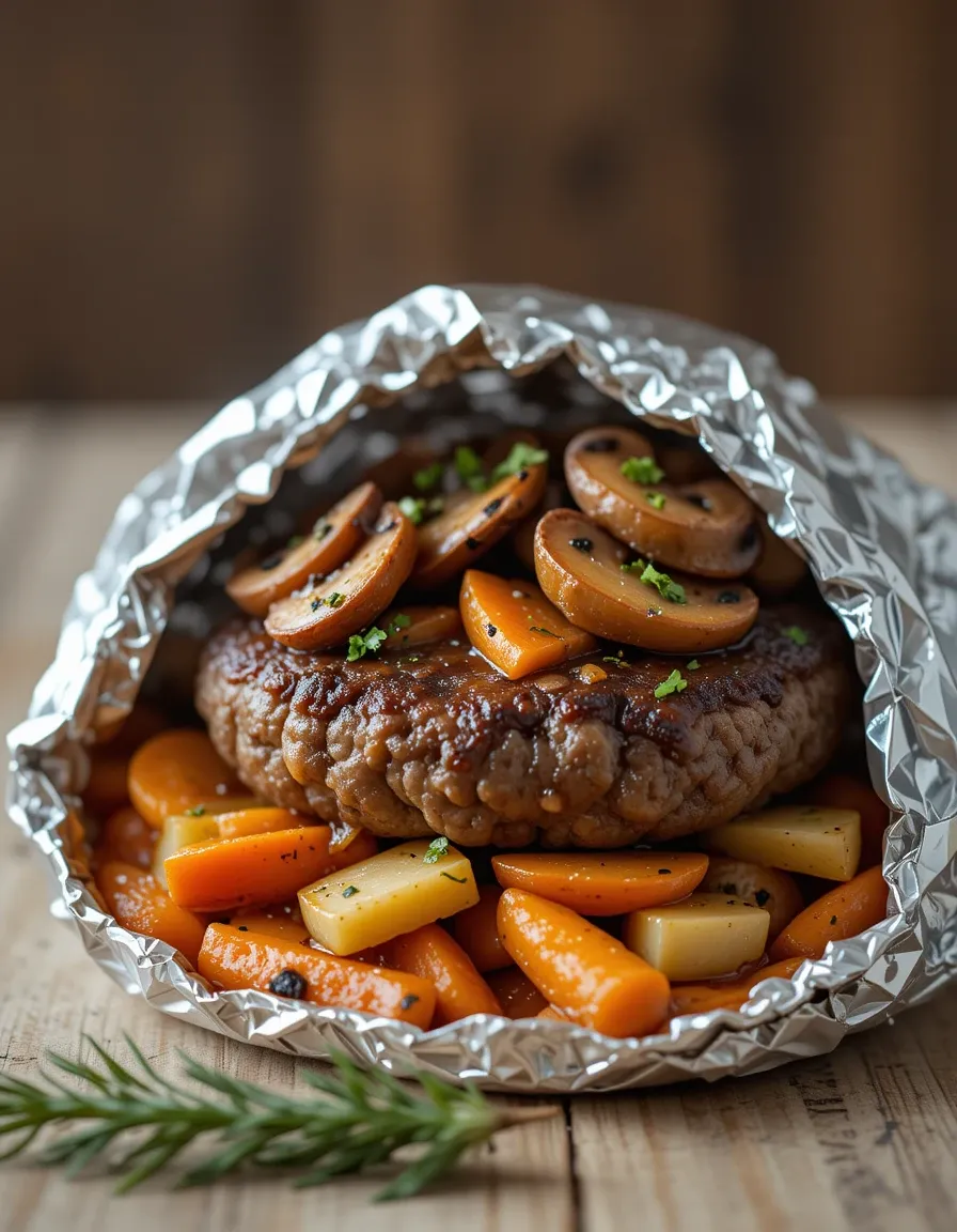Hobo Dinner Foil Packets, you get a hearty, no-mess meal in minutes