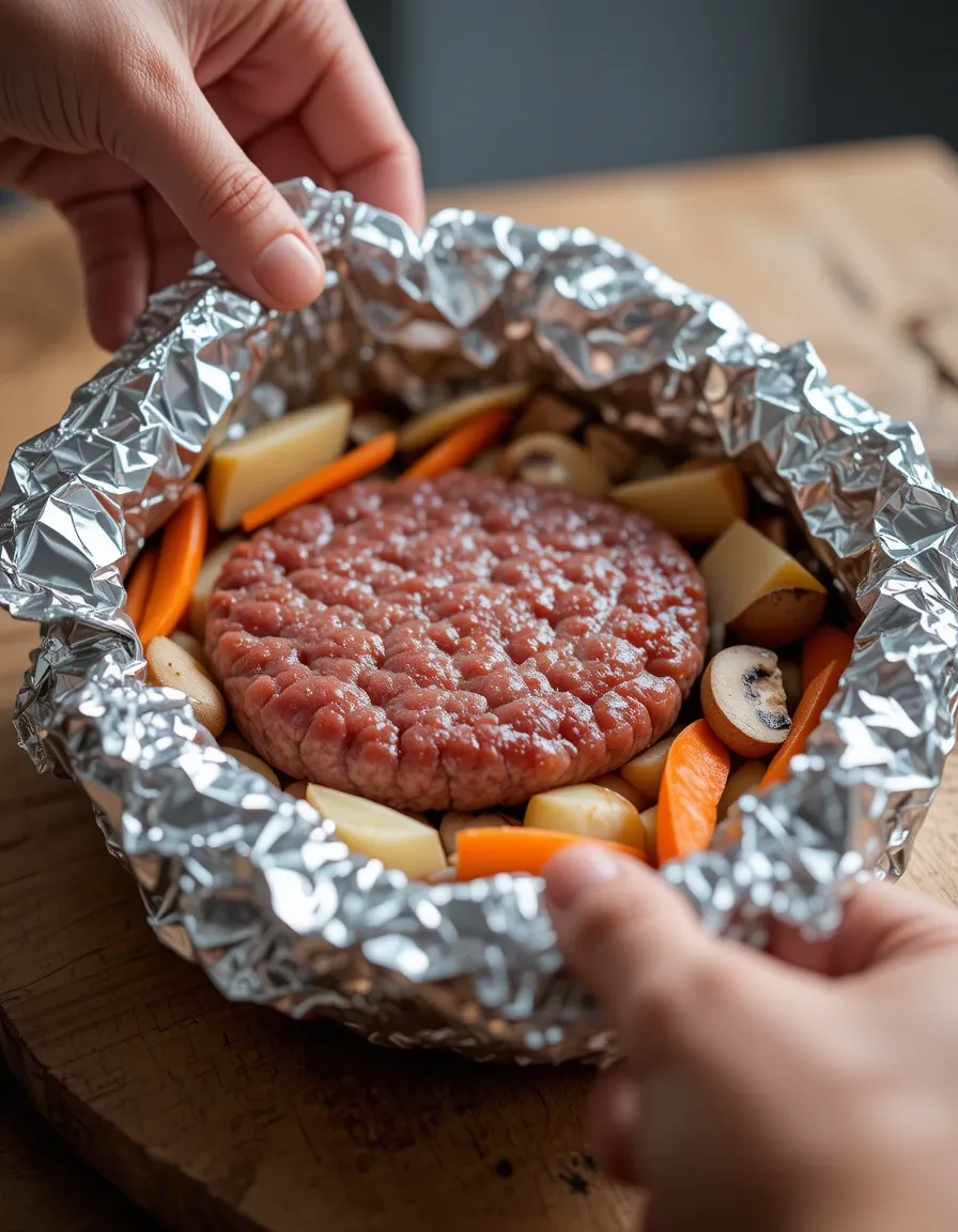 Hobo Dinner Foil Packets, you get a hearty, no-mess meal in minutes