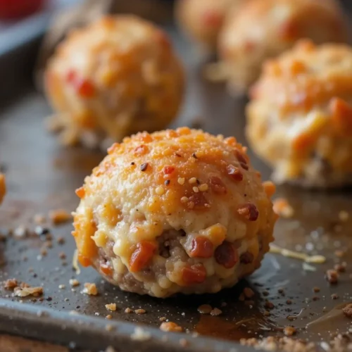 Cream Cheese Sausage Balls