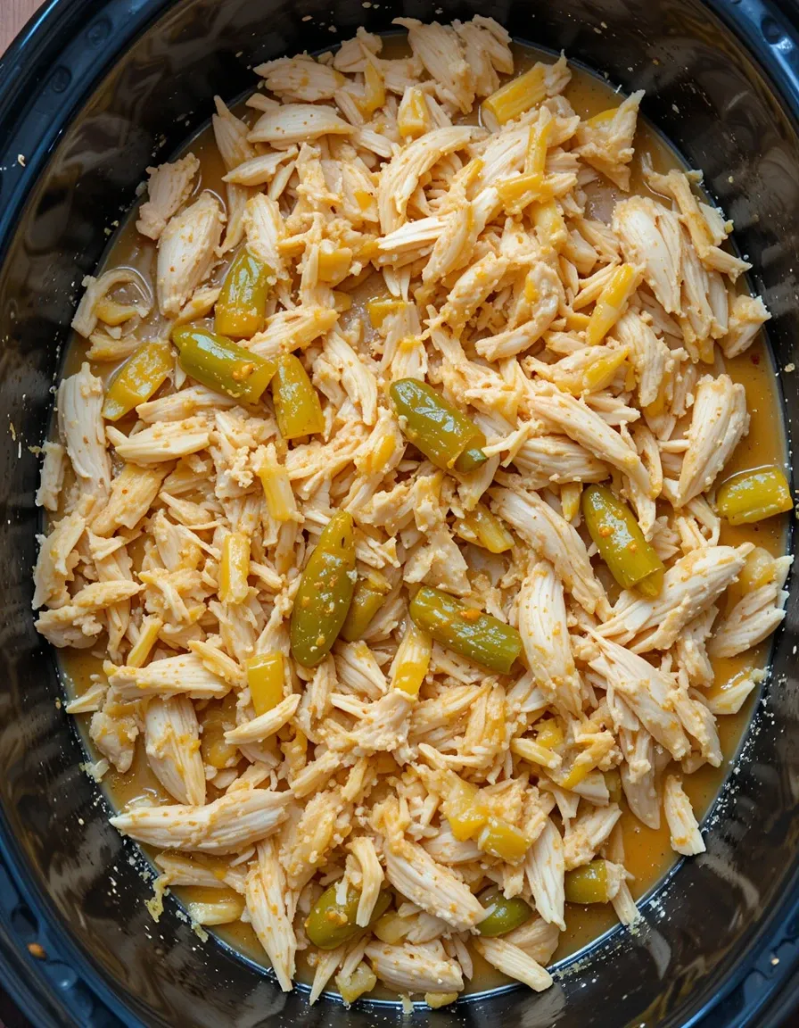 Crockpot Mississippi Chicken