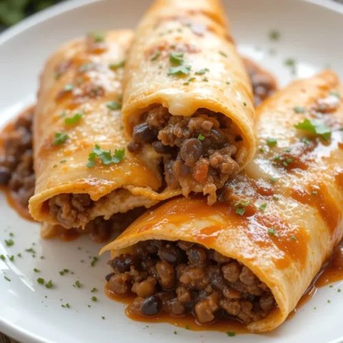 Delicious Healthy Enchiladas Beef