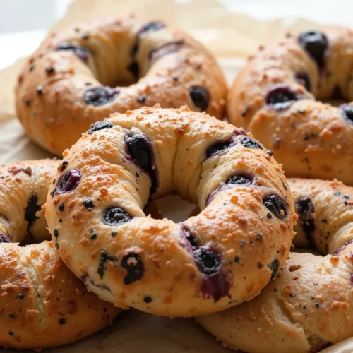 High Protein Cottage Cheese Bagels