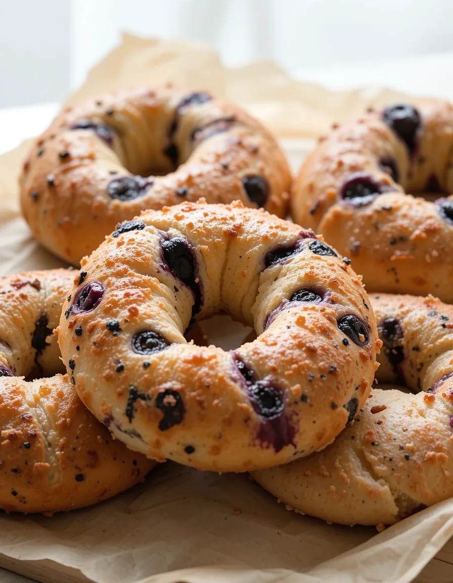 High Protein Cottage Cheese Bagels