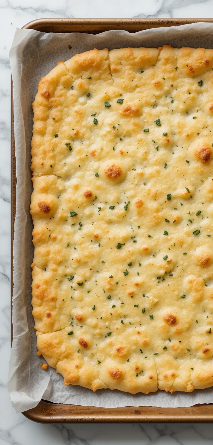 Quick cottage cheese flatbread