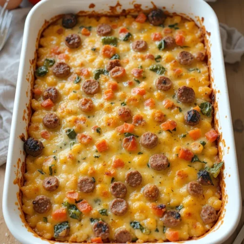 sausage hashbrown casserole.